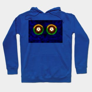 Abstract owl - as a football fan symbol Hoodie